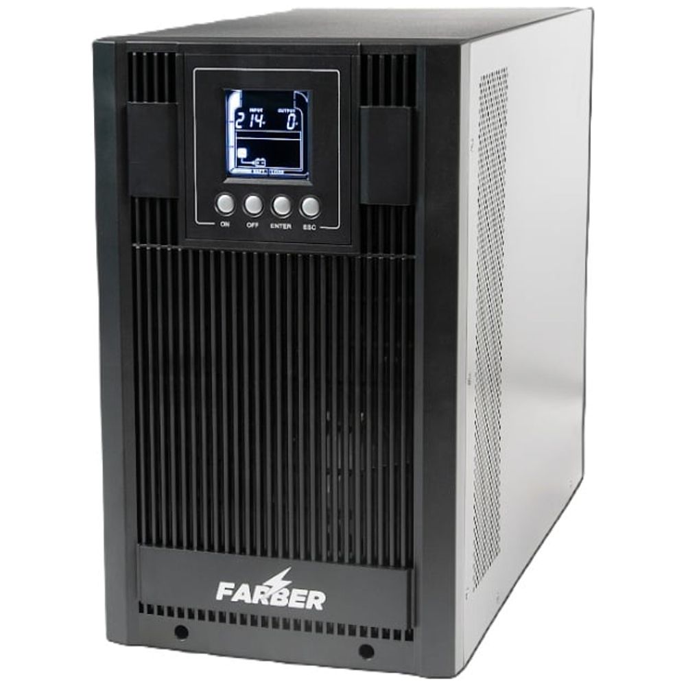 Farber - Online UPS - Input Voltage Range (110V - 300V) - Black 110V-300V – 594,000 IQD Iraq