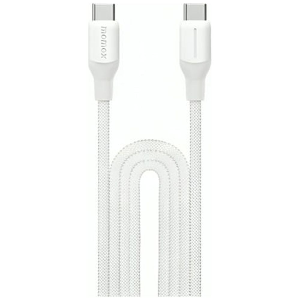 Momax Momax DC25W - USB-C To USB-C Cable - 100W - 2M - White 2M, 100W – 11,000 IQD Iraq