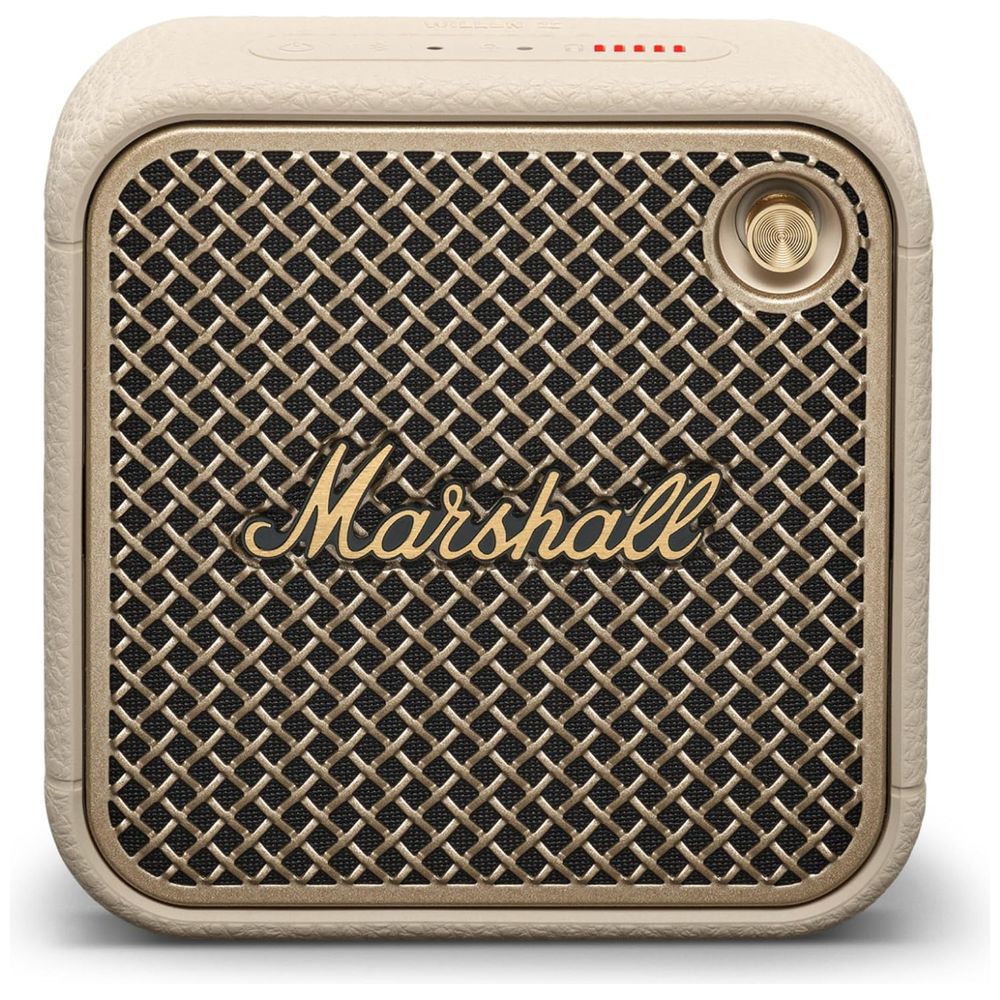 Marshall Willen II - Bluetooth Portable Speaker - Long-Lasting Playtime - IP67 dust and waterproof - Iconic Marshall Sound - Cream