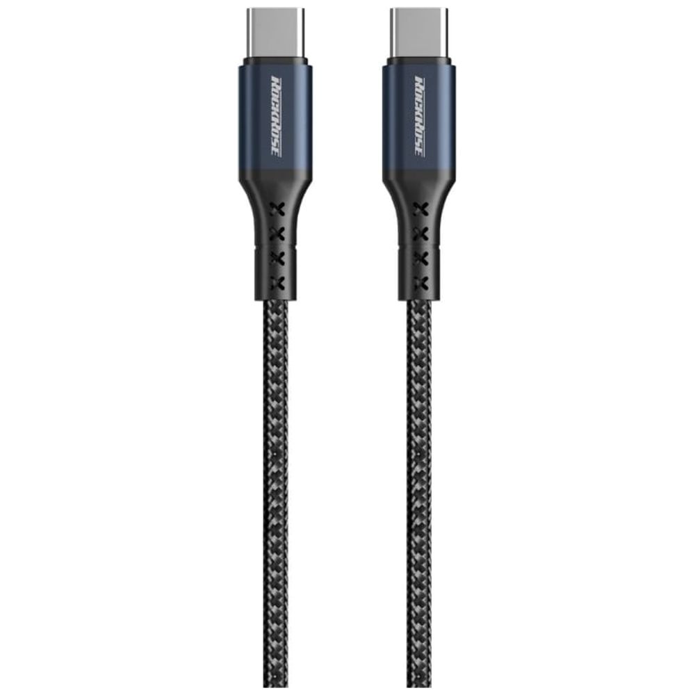 RockRose 2709 - Cable USB-C To USB-C - 65W - 2M - Black 65W, 2M – 4,500 IQD Iraq