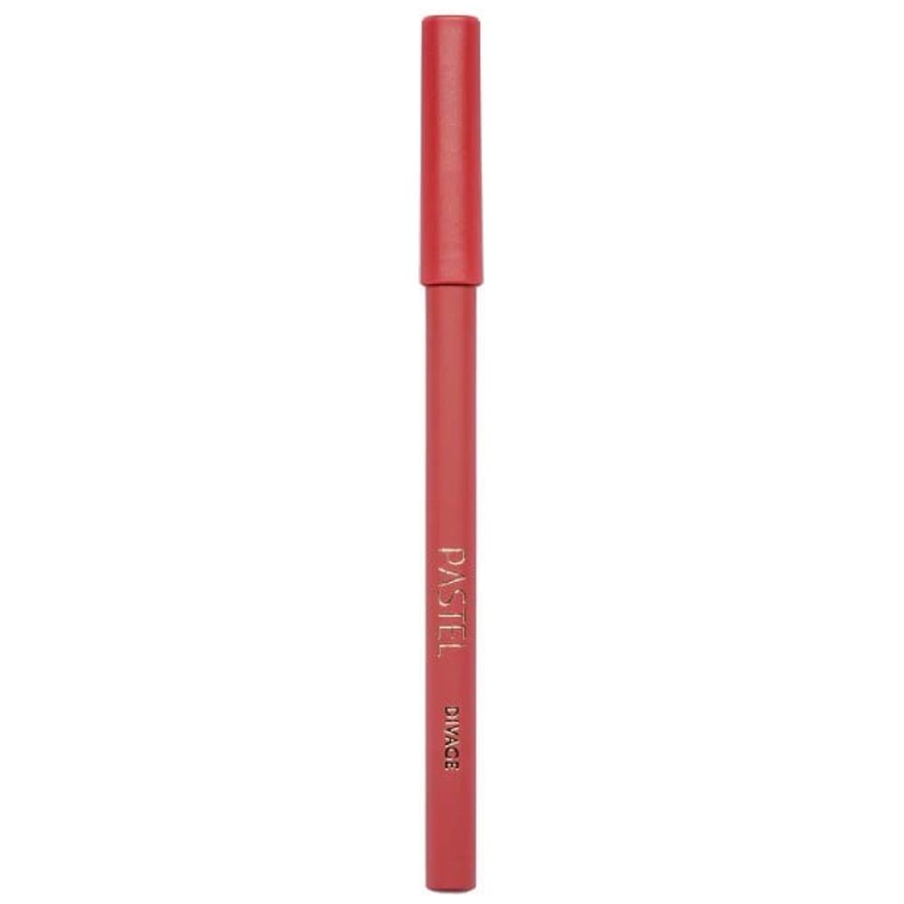 Divage Lip Pencil Pastel - Soft Shade Do Define Lips, 2208 Fire Red