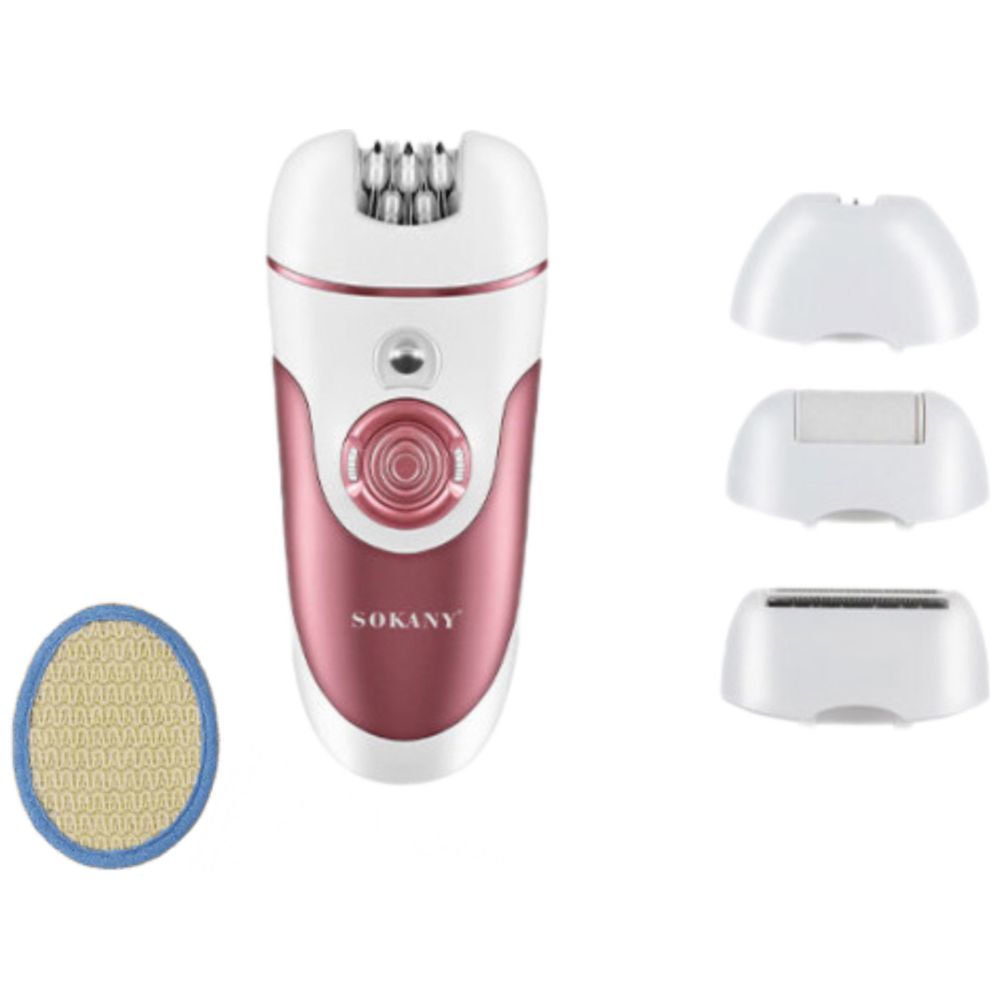 Sokany Sokany sk-313 - 4-in-1 Professional Women's Epilator - Pink
