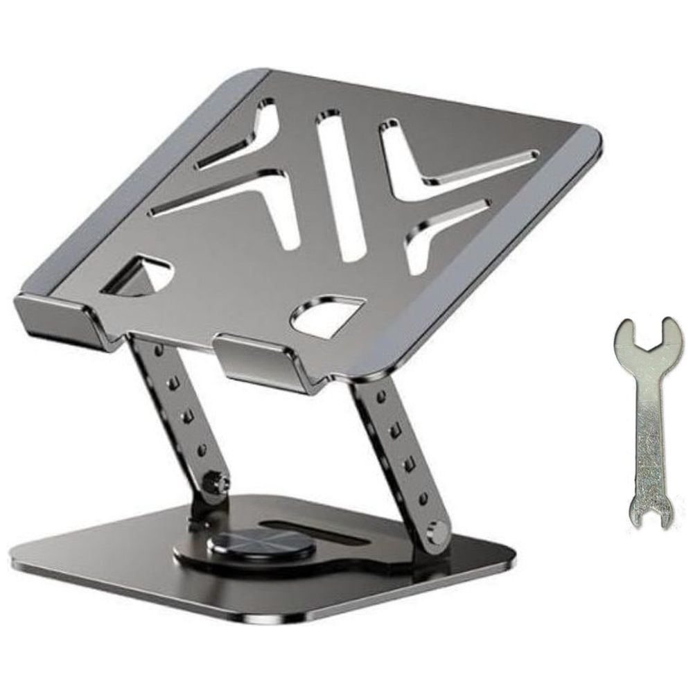 Meshiv SG-19 - 360 Degree Rotating Adjustable Laptop Stand - Silver – 28,600 IQD Iraq