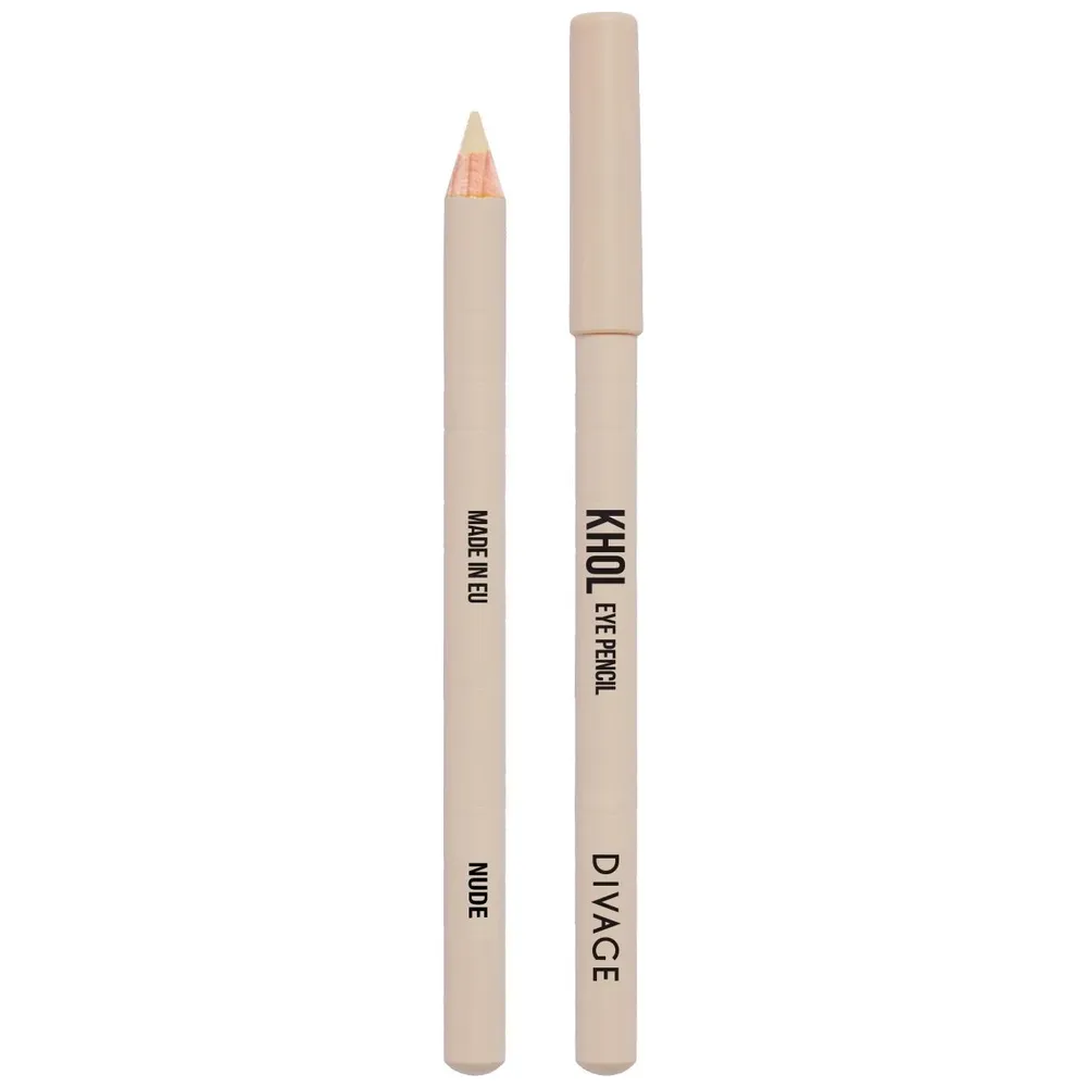 Divage Eye Pencil Khol, Creamy Texture - Nude