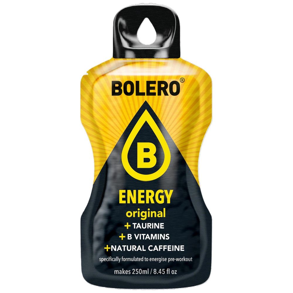 Bolero Energy Orignal Sugar-Free Energy Drink Mix - 7g x 6 Sachets