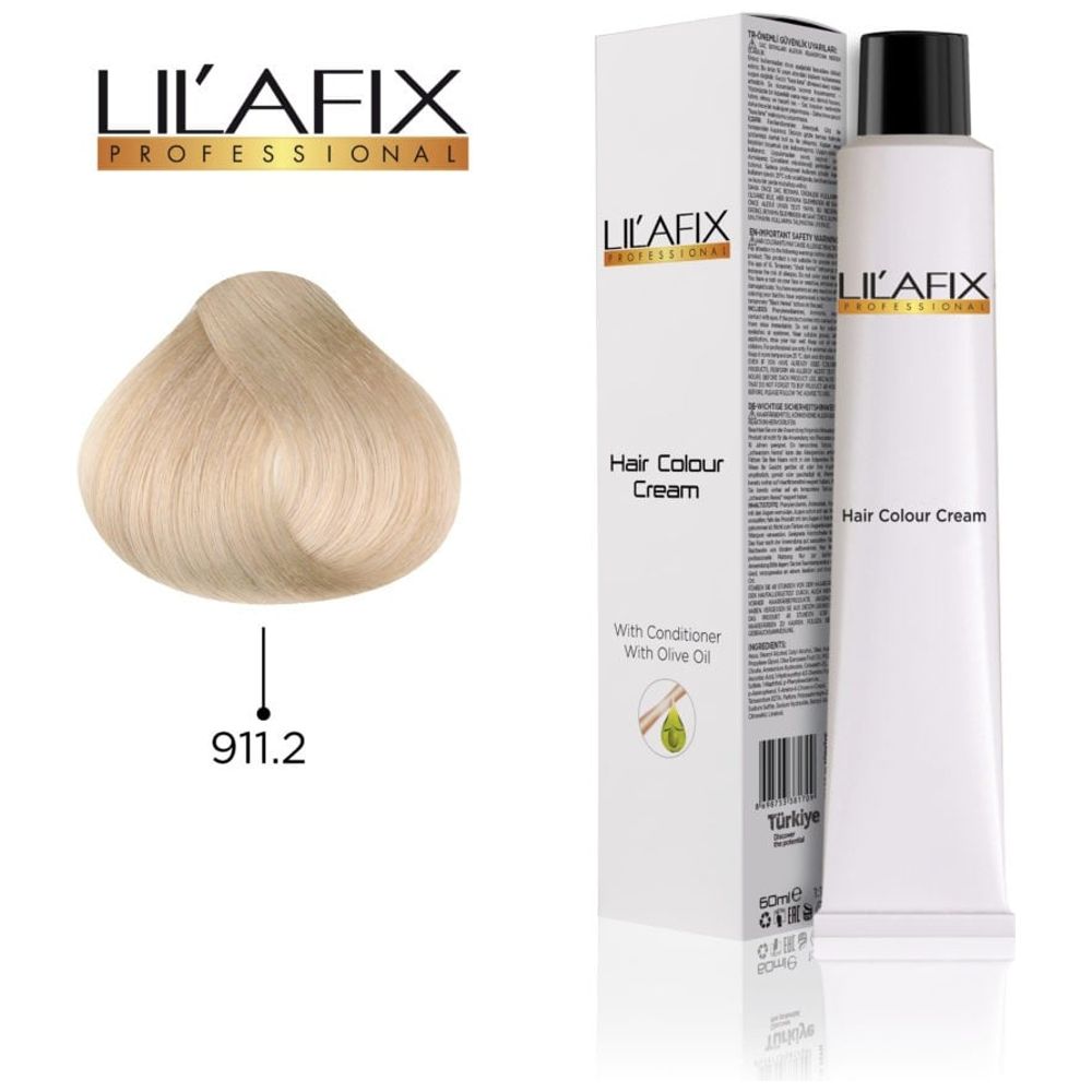 LILAFIX LILAFIX Hair Colour 911/2 - 60ml, Extra Lightener Violet Yellow 60ml