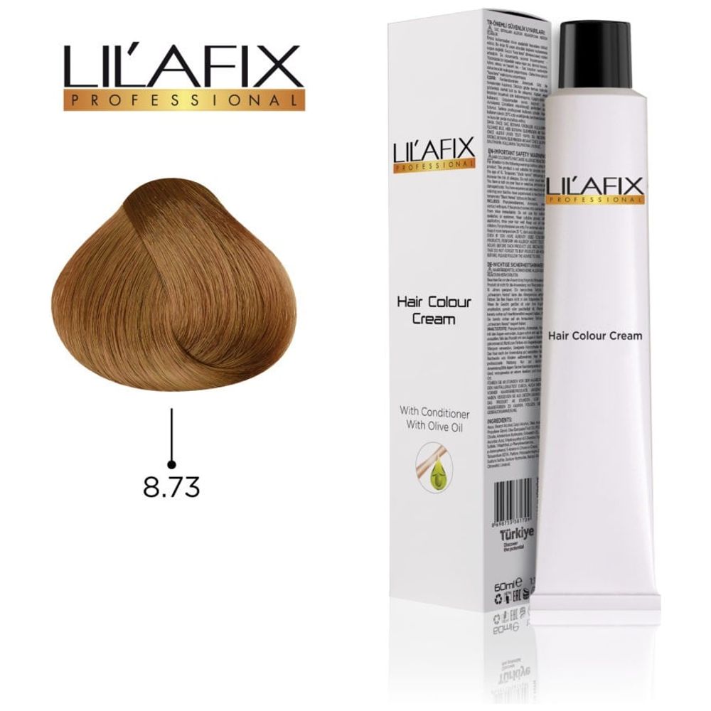 LILAFIX LILAFIX Hair Colour 8/73 - 60ml, Light Caramel 60ml