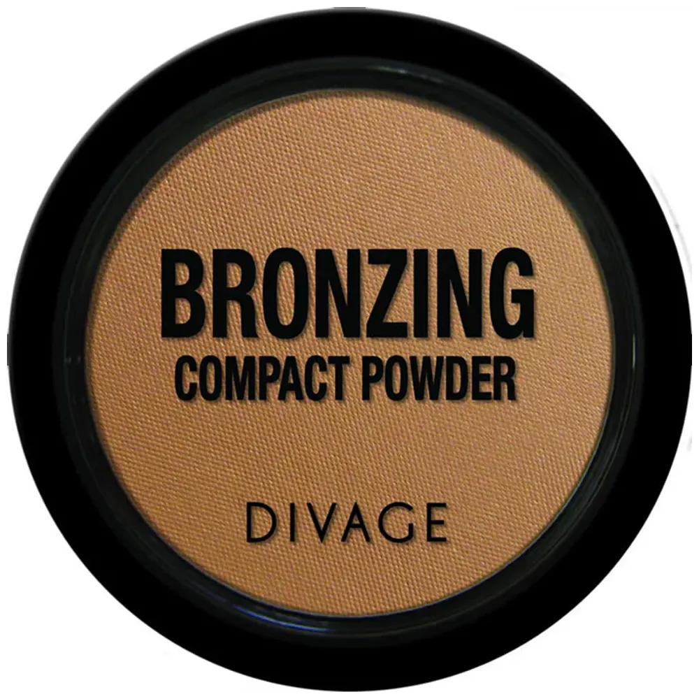 Divage بودرة برونزر مضغوطة - 02 Gold