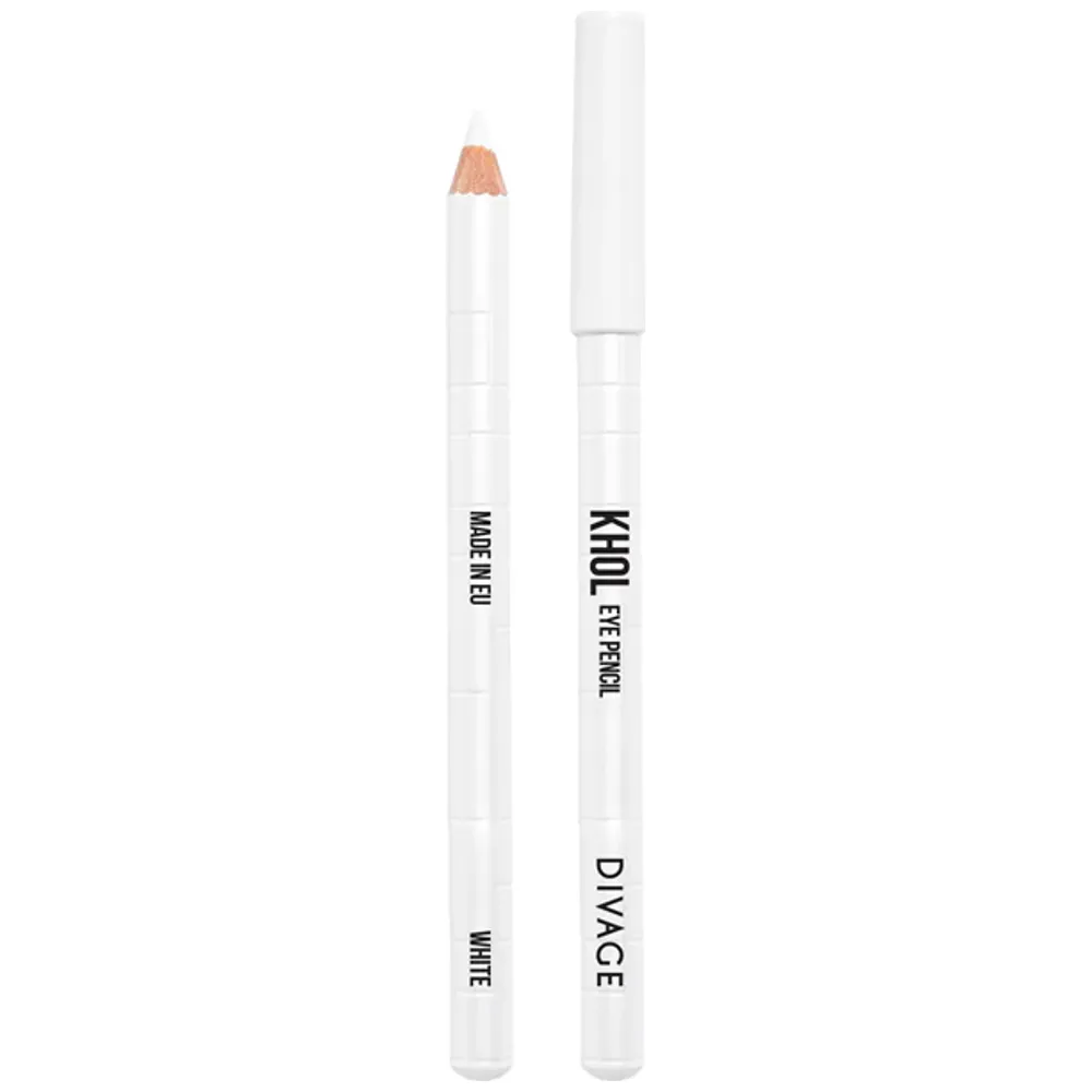 Divage Eye Pencil Khol, Creamy Texture - White