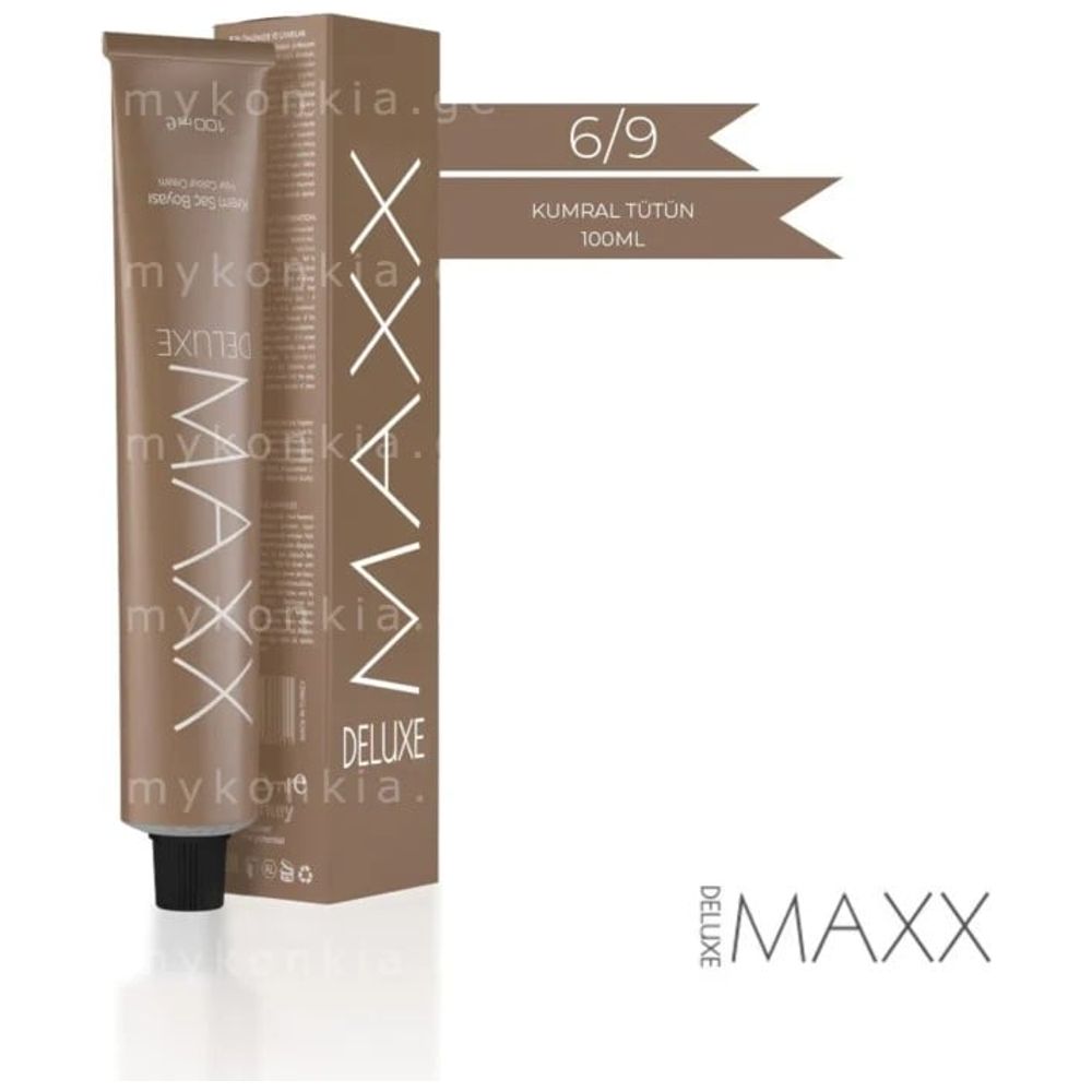 Maxx Deluxe Hair Colour 6/9 - 100ml, Brown Tobacco