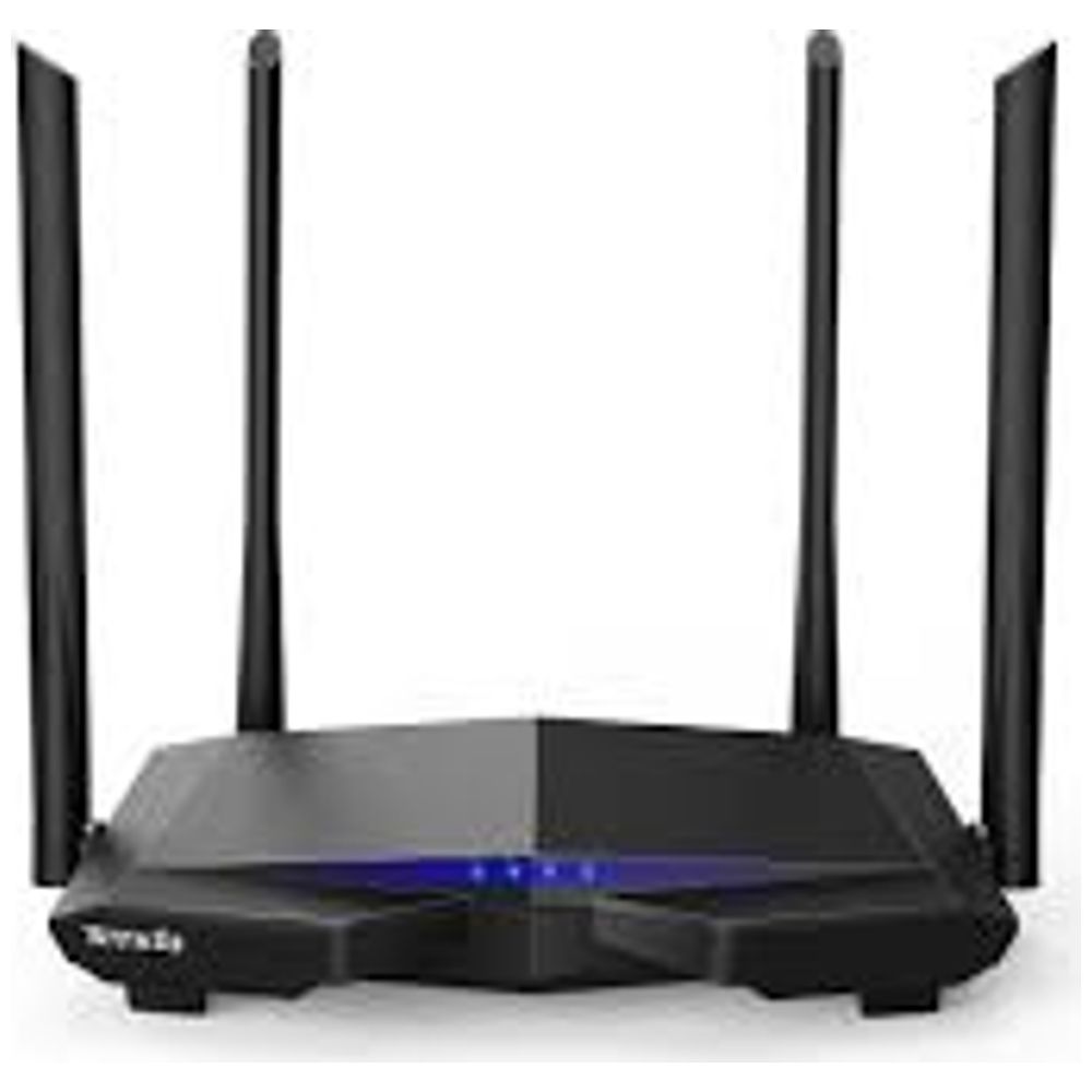 Tenda Tenda AC6 - AC1200 Smart Dual-band WiFi Router - Black AC1200, Dual-band