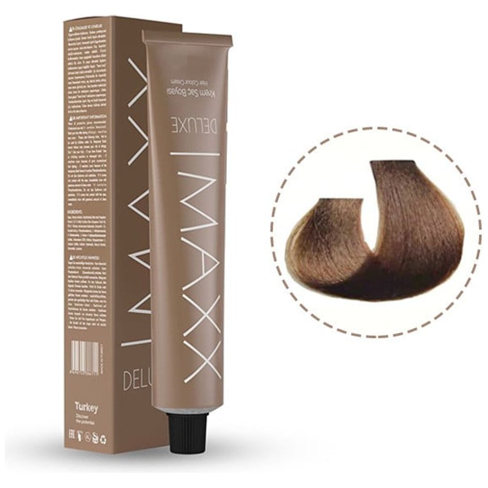 Maxx Deluxe Hair Colour 7/9 - 100ml, Light Ash Blonde