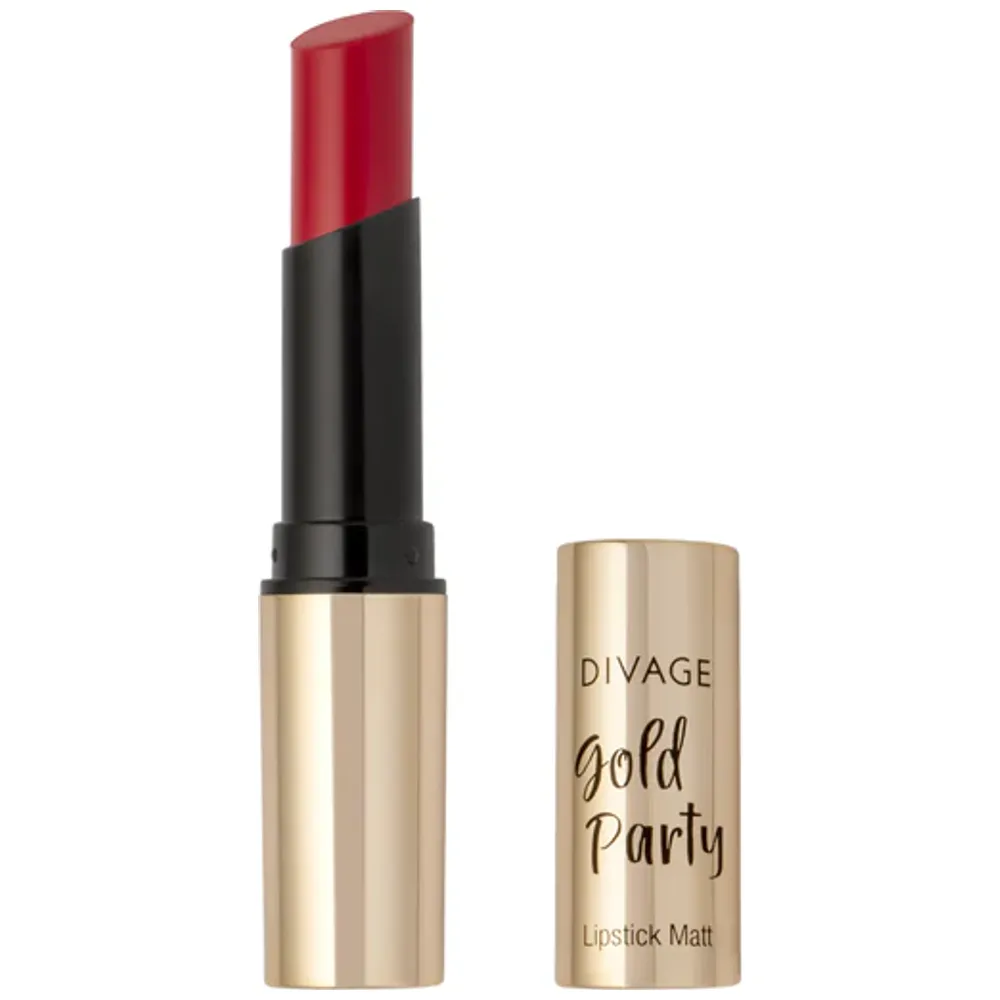 Divage Divage Lipstick Gold Party, 02 - Luxutious Red