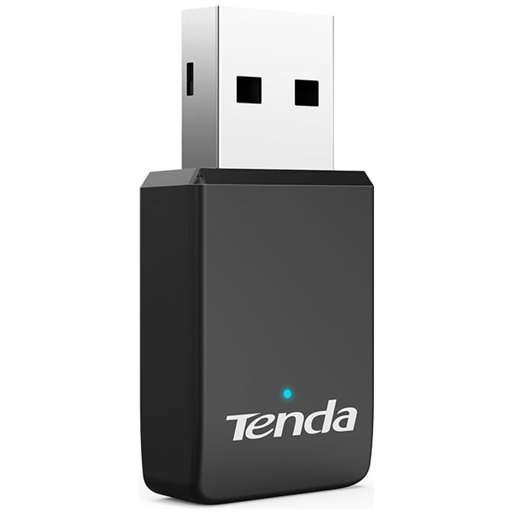 Tenda Tenda U9 - AC650 Dual Band Wireless USB Adapter - Black 650Mbps
