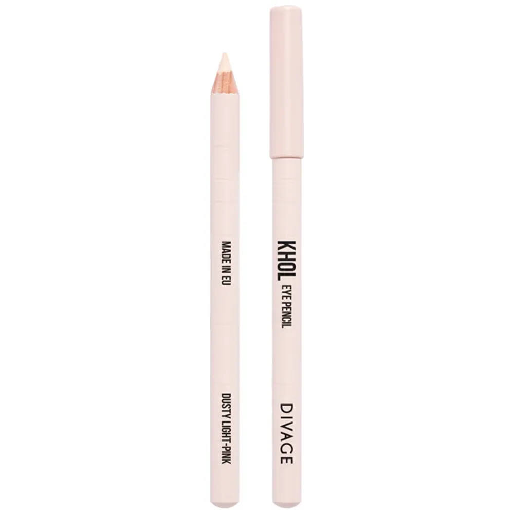 Divage Eye Pencil Dusty Khol, Creamy Texture - Light Pink