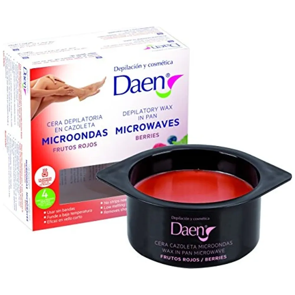 Daen Depilation Professional Depilatory Wax Microwaves Fruits Berries - 100g