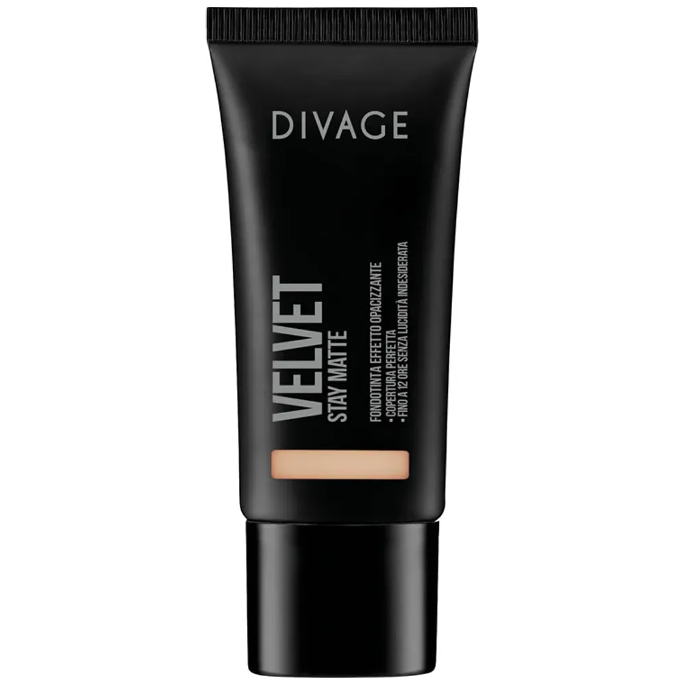 Divage Divage Velvet Mat Effect Foundation, For All Skin Types - 02 Matt Porcelain