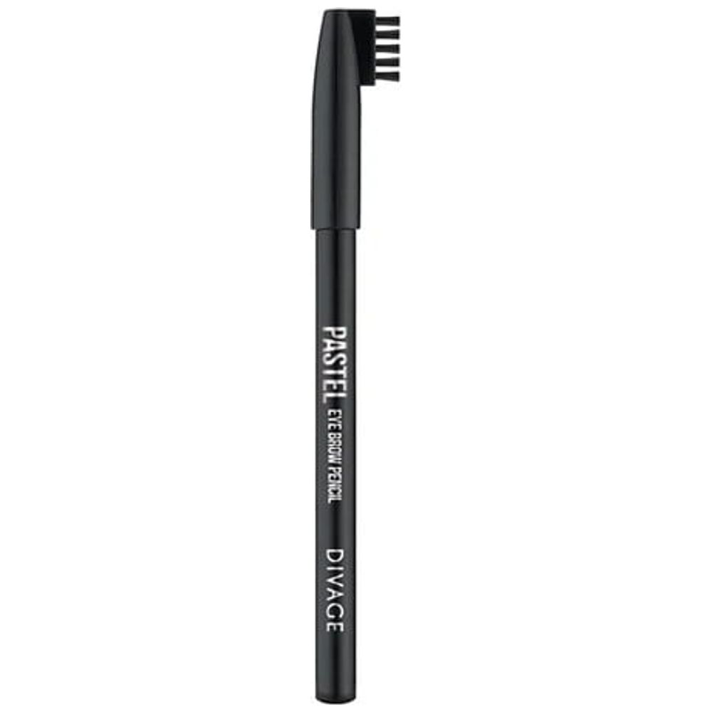 Divage Eye Brow Pencil Pastel, 1101 - Black