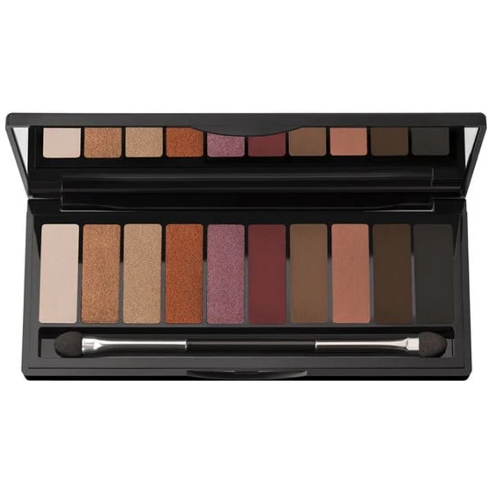Divage Eye Palette, 10 Colors - 02 Warm Brown