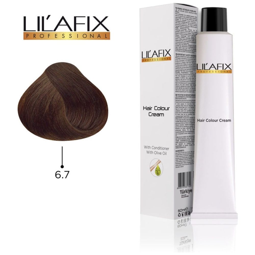 LILAFIX LILAFIX Hair Colour 6/7 - 60ml, Chocolate Brown 60ml