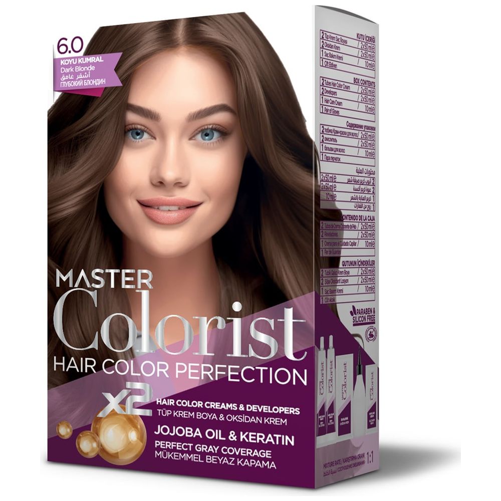 Master Colorest Hair Colour, 6.0 - Dark Blonde 6.0