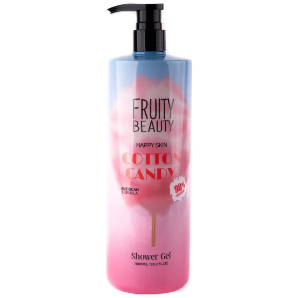Fruity Beauty Happy Skin Cotton Candy Shower Gel - 1000ml