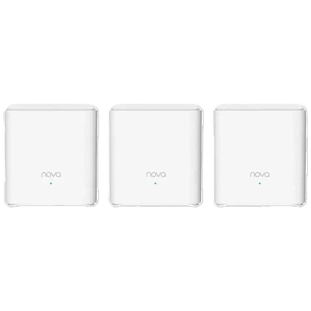 Tenda Tenda EX3 AX1500 Whole Home Mesh Wi-Fi 6 System - 3 pack - White AX1500, 3-pack