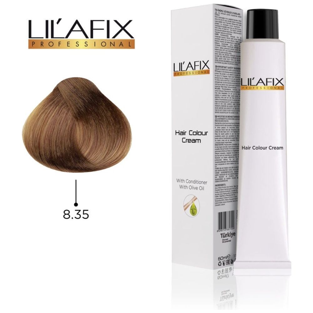 LILAFIX LILAFIX Hair Colour 8/35 - 60ml, Honey Caramel 60ml