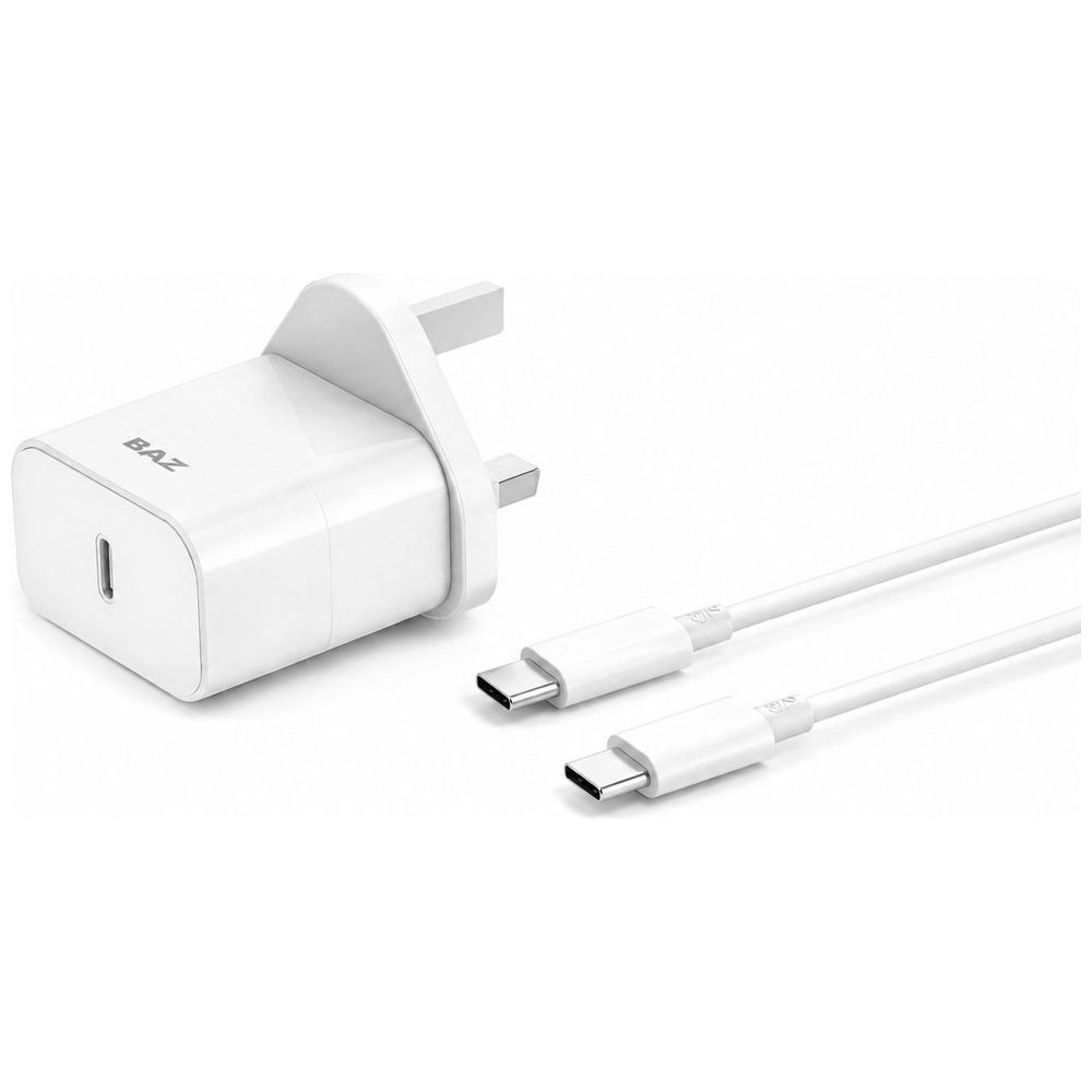BAZ BA152 - Wall Charger - 1 Port - 35W - White 35W, 1 Port – 19,000 IQD Iraq