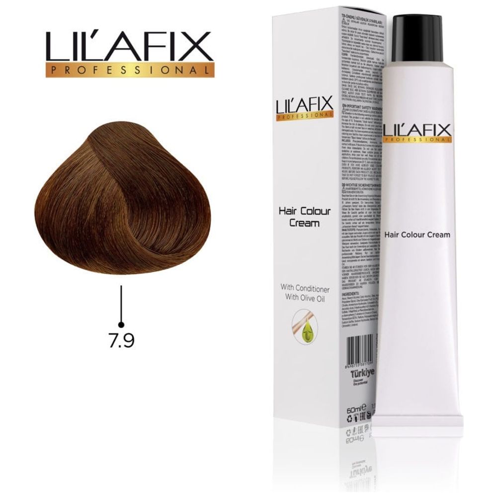 LILAFIX LILAFIX Hair Colour 7/9 - 60ml, Light Brunette Tobacco 60ml