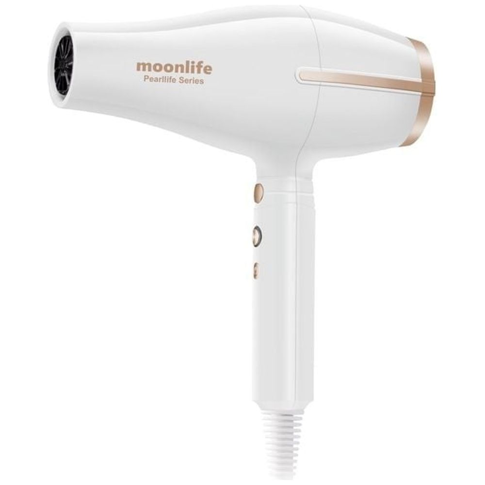 Moonlife MF812 - Pearllife AC Hair Dryer - White