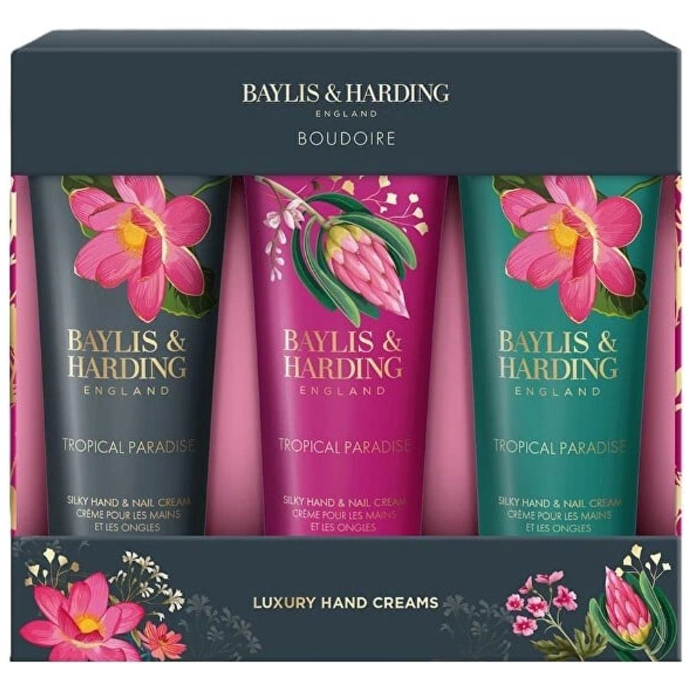 Baylis & Harding Boudoire Gift Set Tropical Paradise - 3 piece, 50 ml