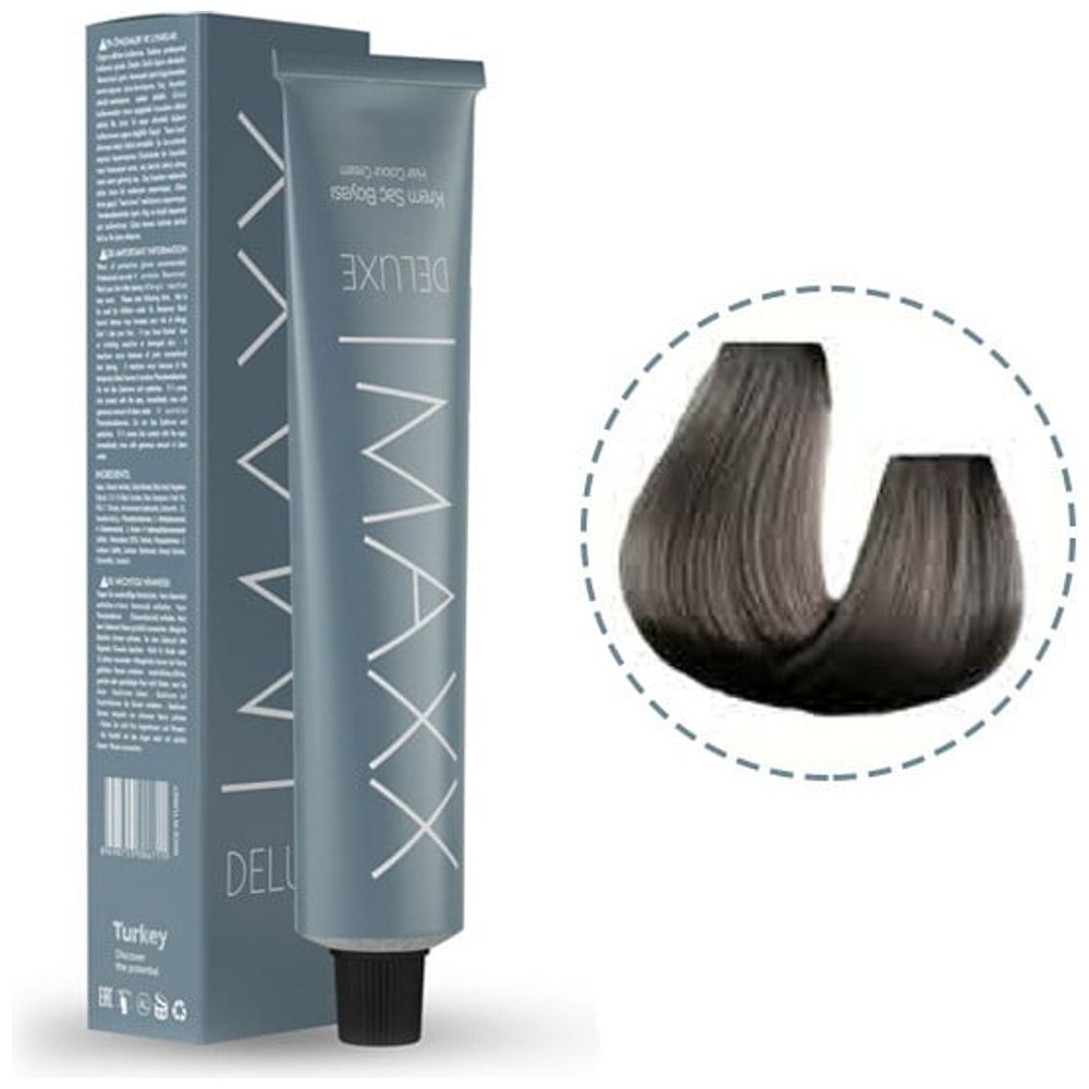 Maxx Deluxe Hair Colour - 100ml, Titanium Grey