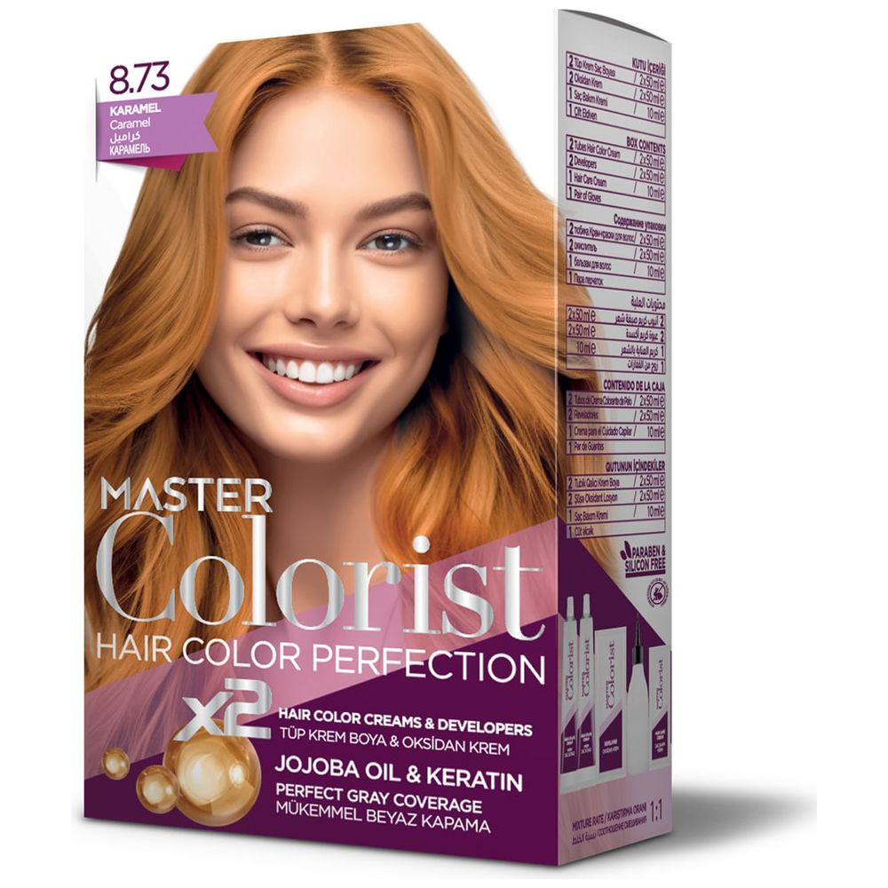 Master Colorest Hair Colour, 8.73 - Caramel