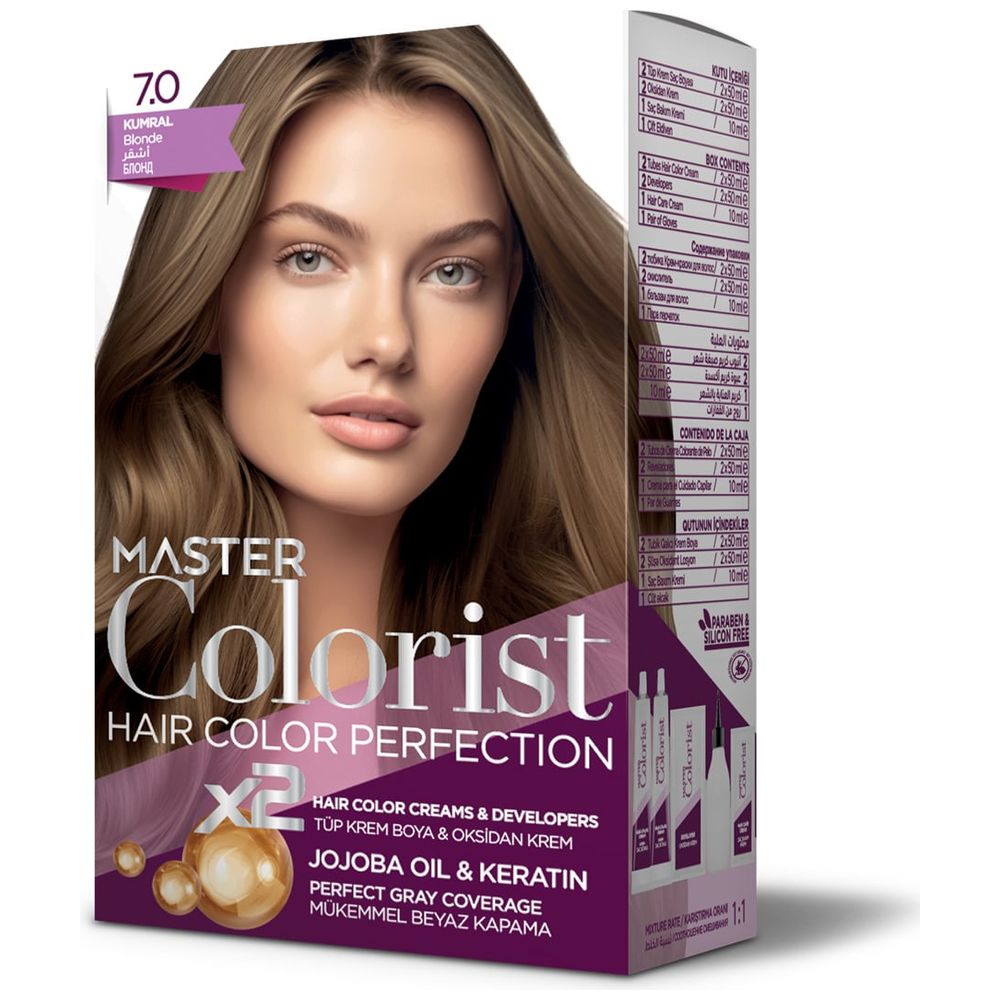 Master Colorest Hair Colour, 7.0 - Blonde