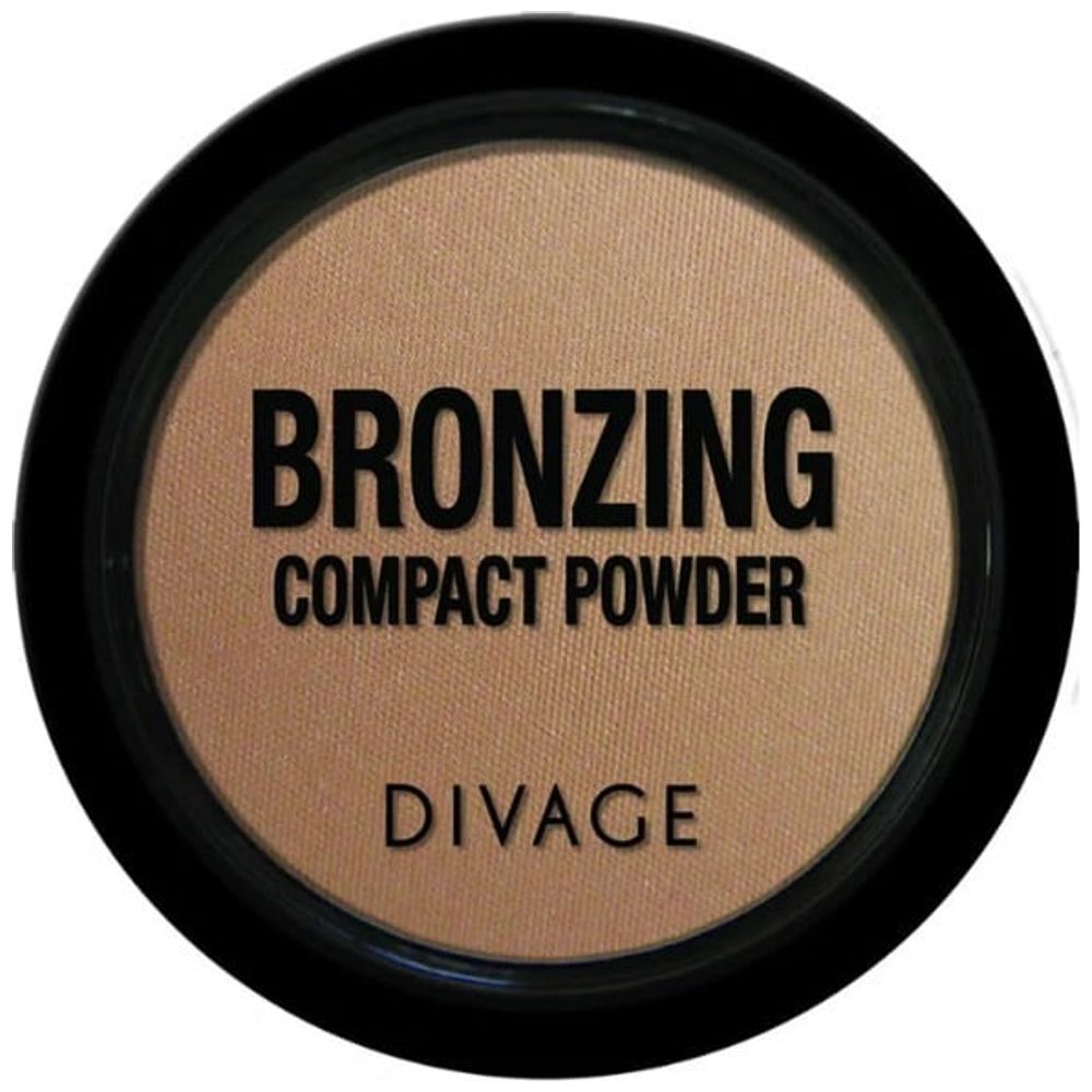 Divage بودرة برونزر مضغوطة - 01 Natural