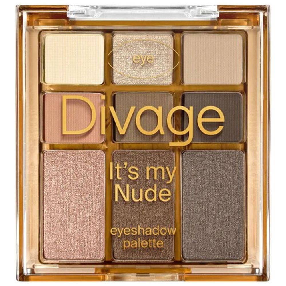 Divage Eyeshadow Palette Its My Nude