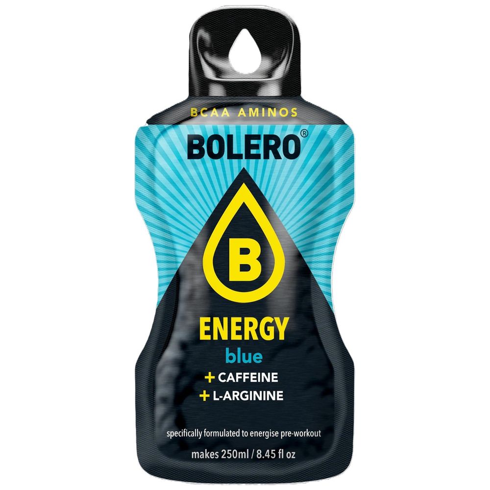 Bolero Energy blue Sugar-Free Energy Drink Mix - 7g x 6 Sachets