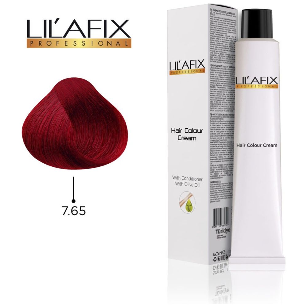 LILAFIX LILAFIX Hair Colour 7/65 - 60ml, Ruby Red 60ml