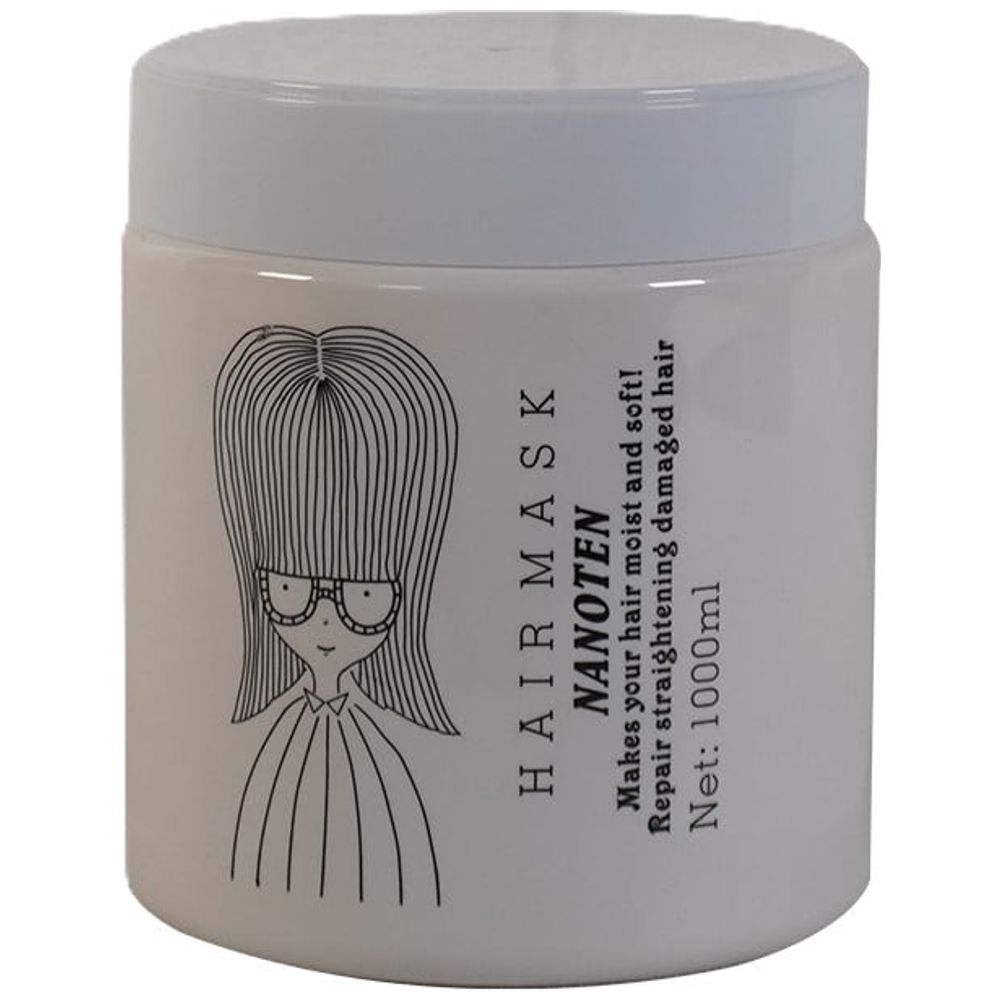 Beauty Legend Nanoten Hair Mask - Deep Repair for Damaged and Tired Hair from Inside Out, 1000 ml