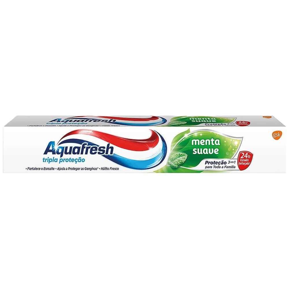 Aquafresh Triple Protection Mild Mint Toothpaste - strengthens teeth, protects gums, 75 ml