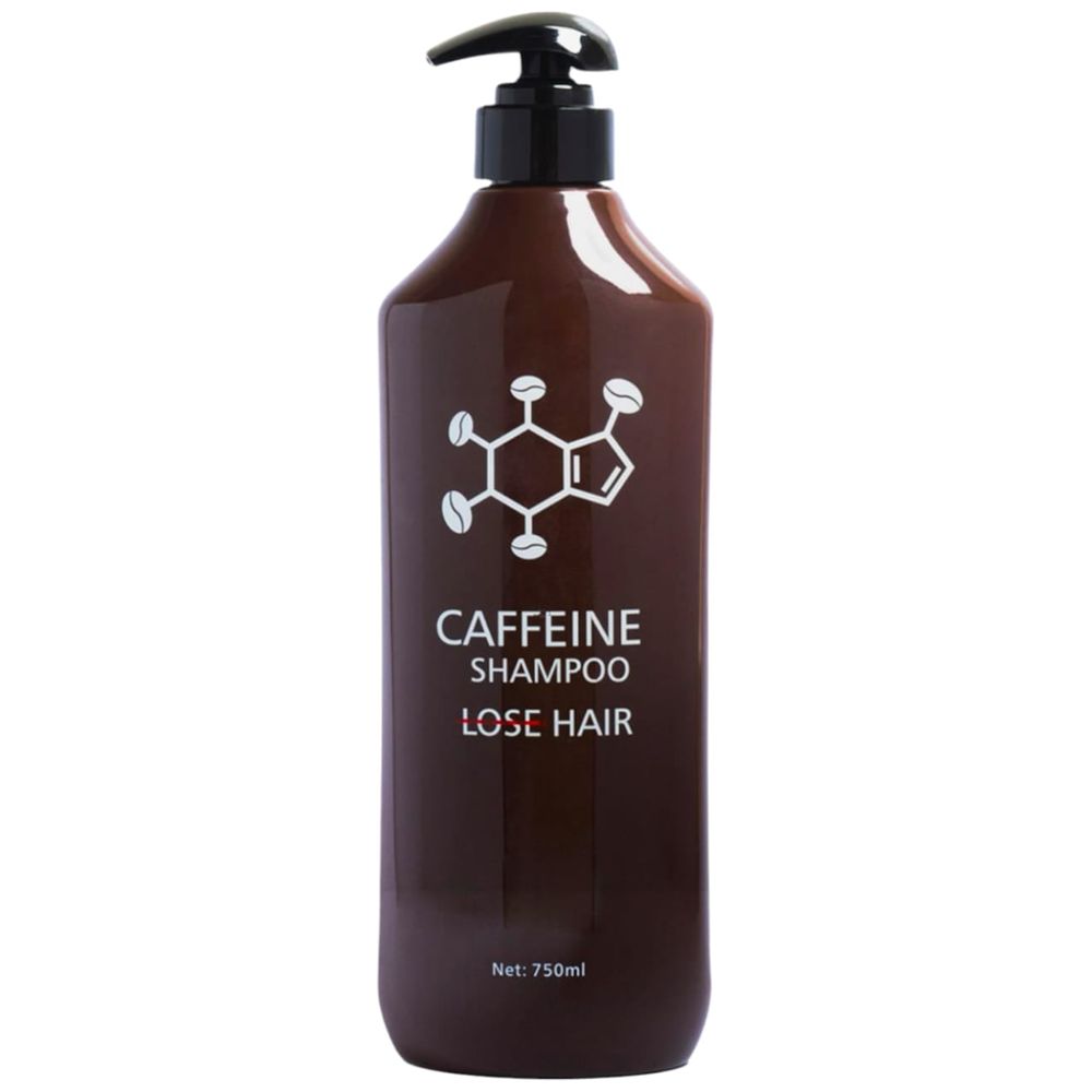 Beauty Legend Caffeine Shampoo - Strengthens Hair Follicles and Reduces Hair Loss, 750 ml