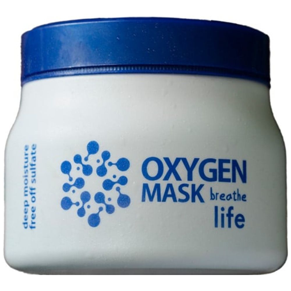 Beauty Legend Oxygen Hair Mask - Deeply Moisturizes and Restores Vitality and Shine, 1000 ml