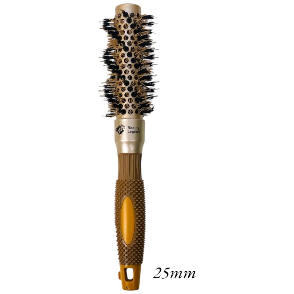 Beauty Legend Hair Brush - rotating design for ideal styling control - Gold, 25 mm
