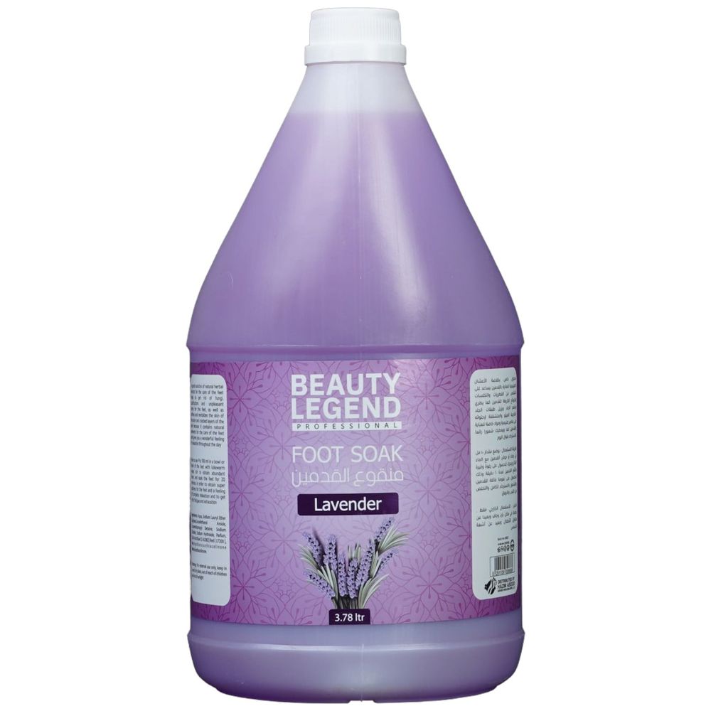 Beauty Legend Beauty Legend Lavender Foot Sanitizer - soothes tired feet and promotes relaxation, 3.78 L 3.78 L