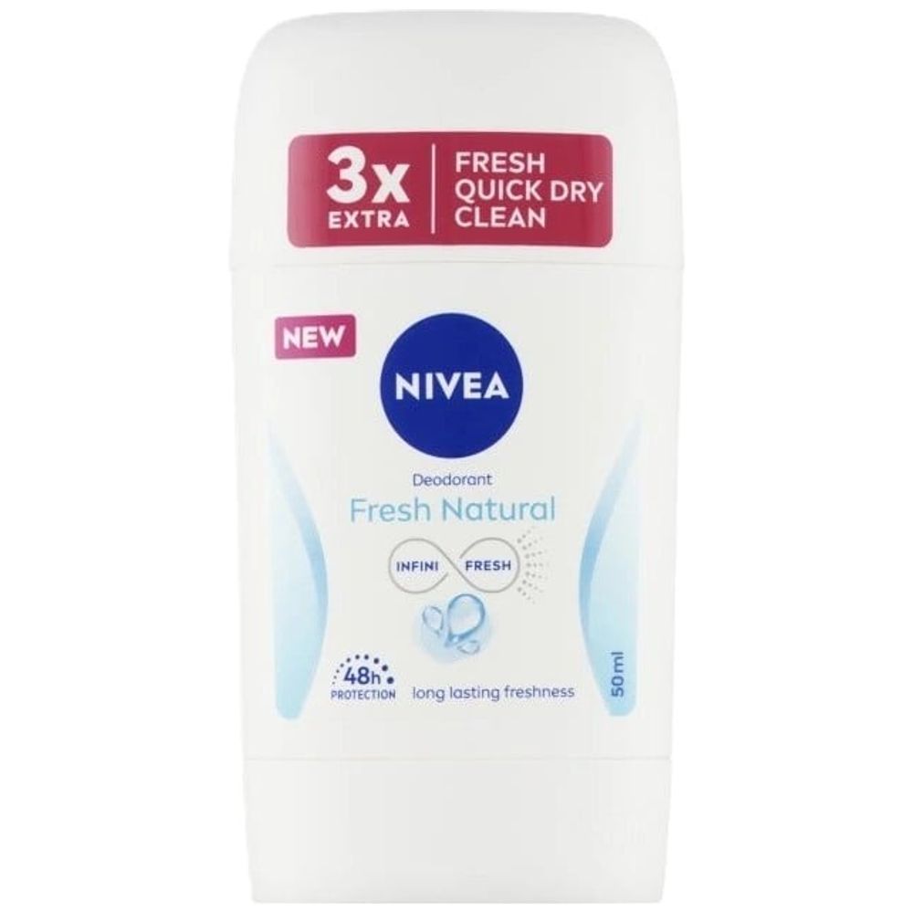 Fresh Natural by Nivea for Women - Antiperspirant Roll-On, 50 ml