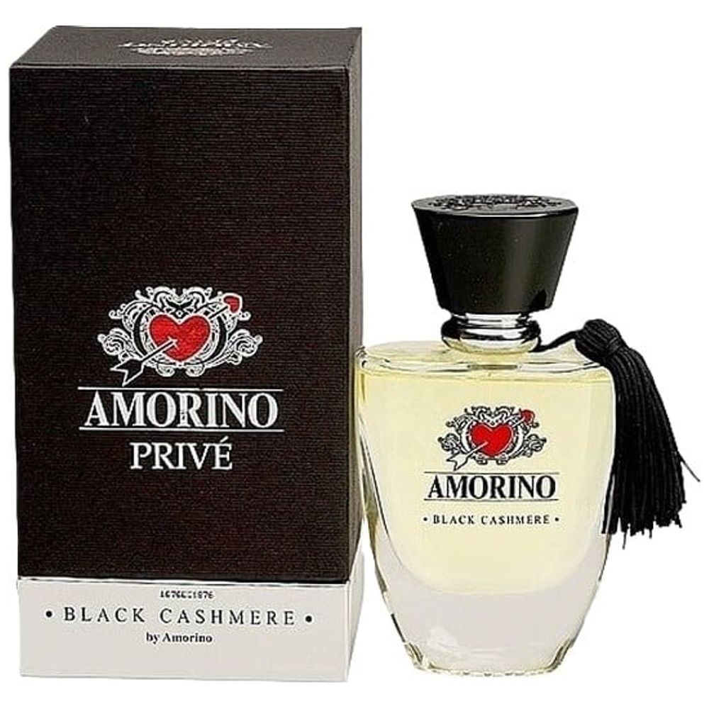 Black Cashmere by Amorino for Unisex - Eau de Parfum, 50 ml