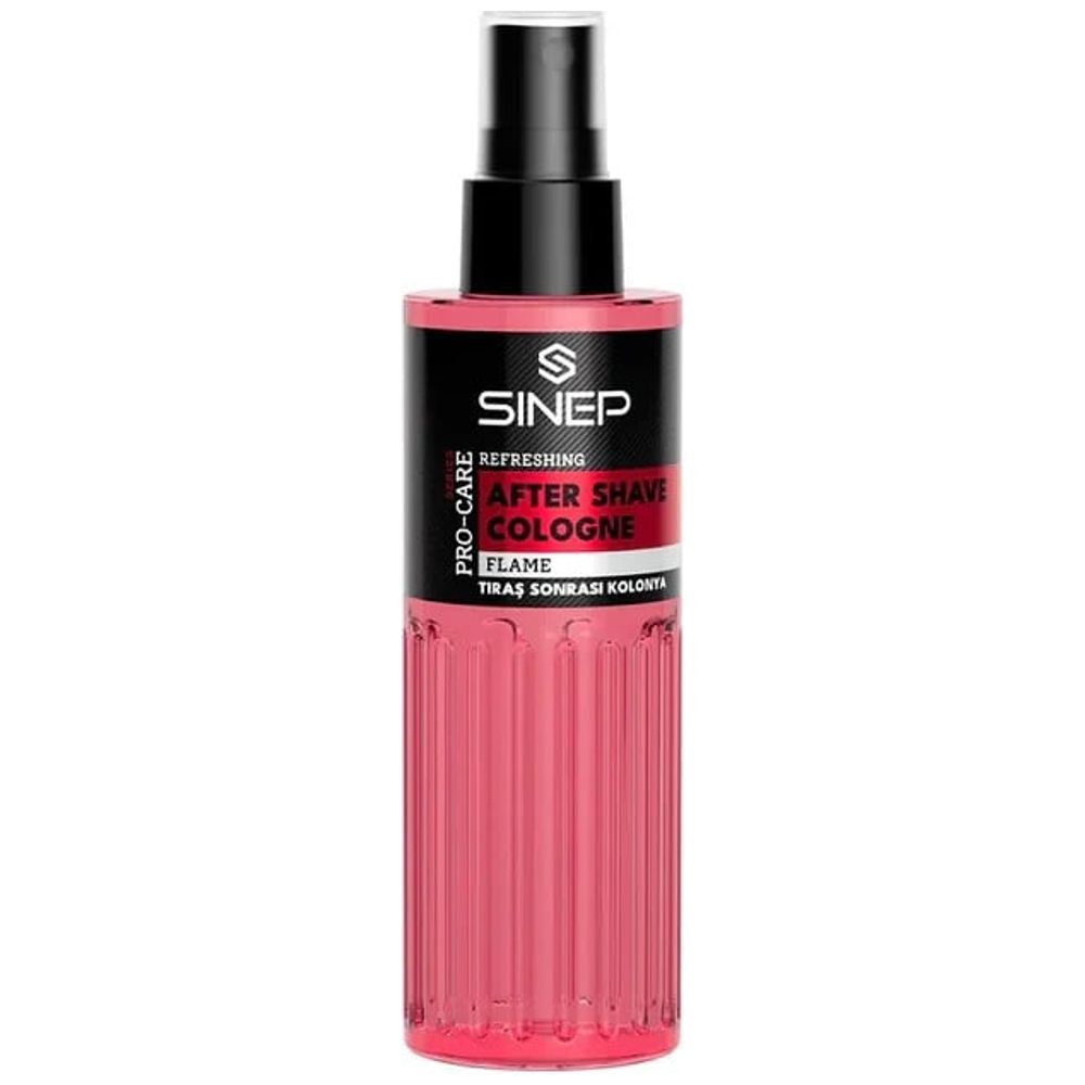 SINEP Flame After Shave Cologne - soothes skin with a refreshing scent, 150 ml