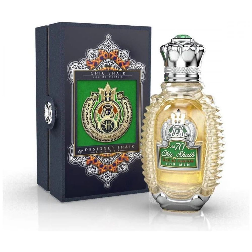 Chic Shaik Emerald No.70 by Shaik for Man - Eau de Parfum, 80 ml