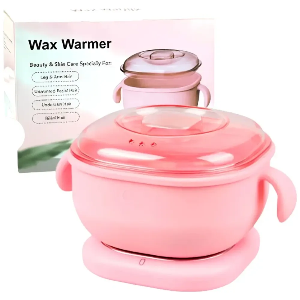 TARSHYRY Electric Wax Heater Device - quickly melts wax, Pink